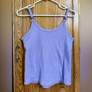 Purple Textured Women's Top